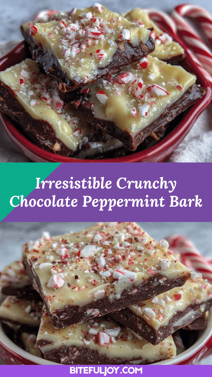crispy chocolate peppermint bark recipe