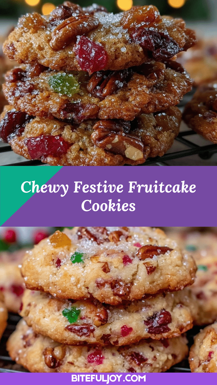 crispy fruitcake cookies recipe