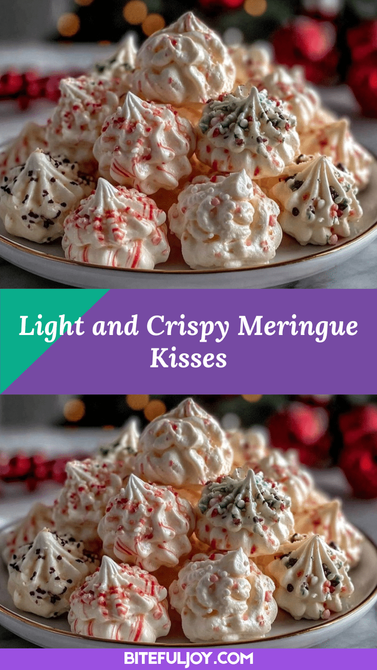 crispy meringue kisses recipe
