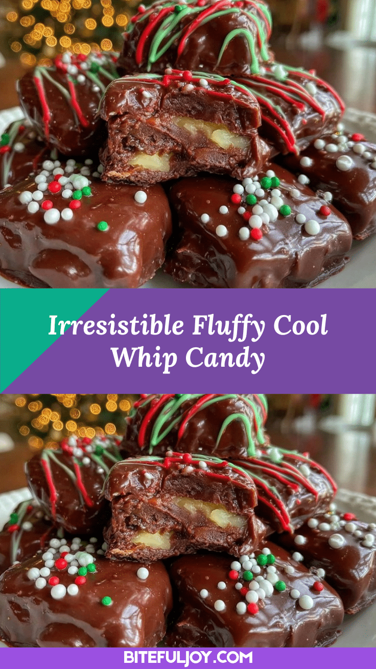 Fluffy Cool Whip Candy Squares recipe