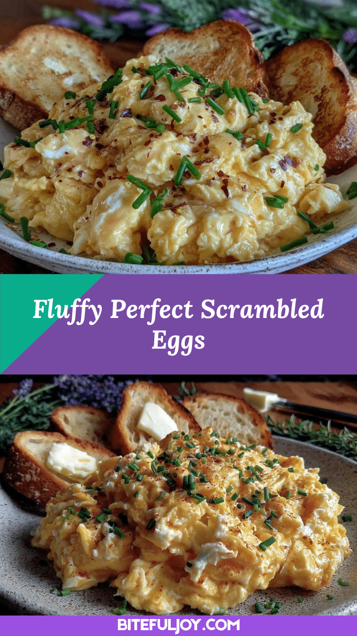 fluffy scrambled eggs recipe