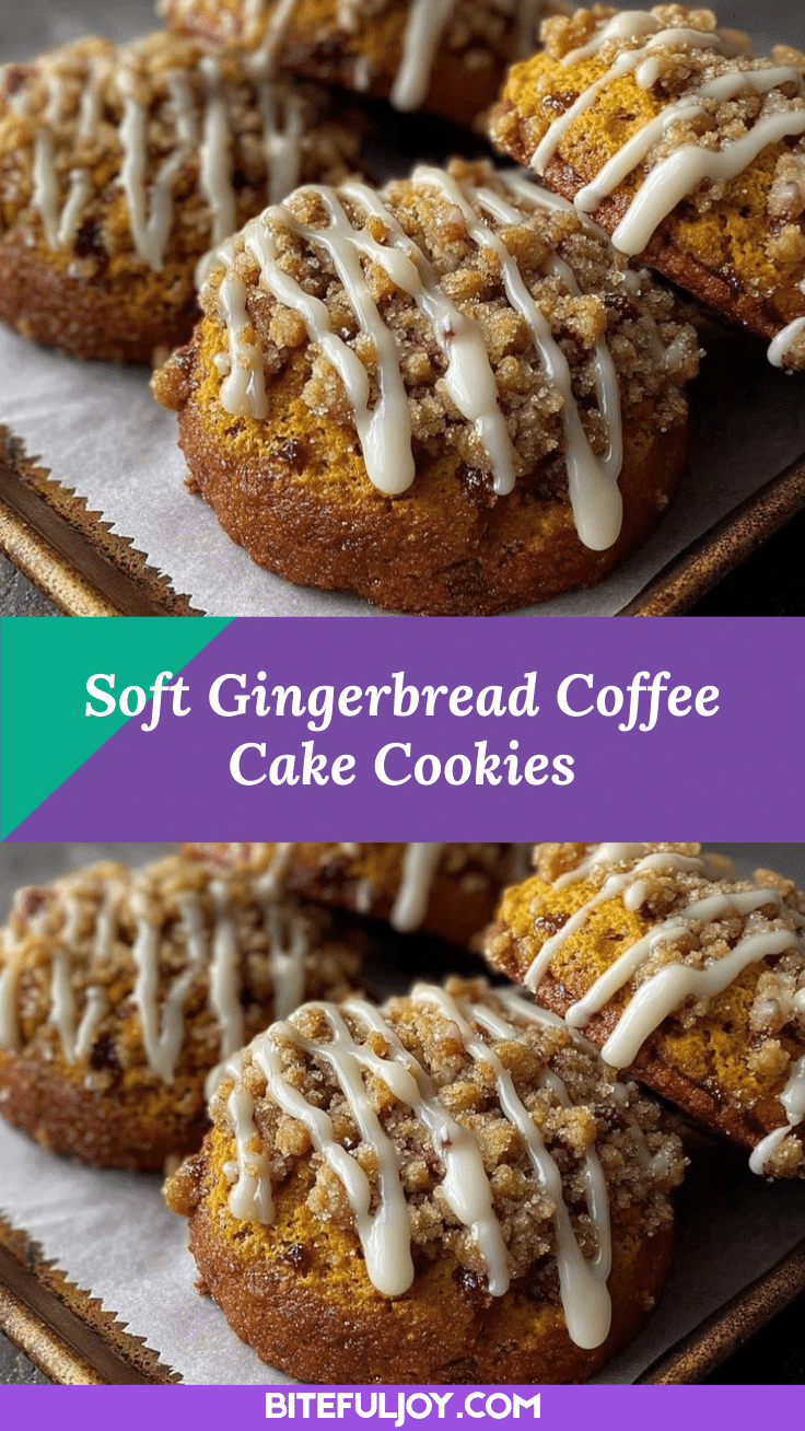 gingerbread coffee cake cookies recipe