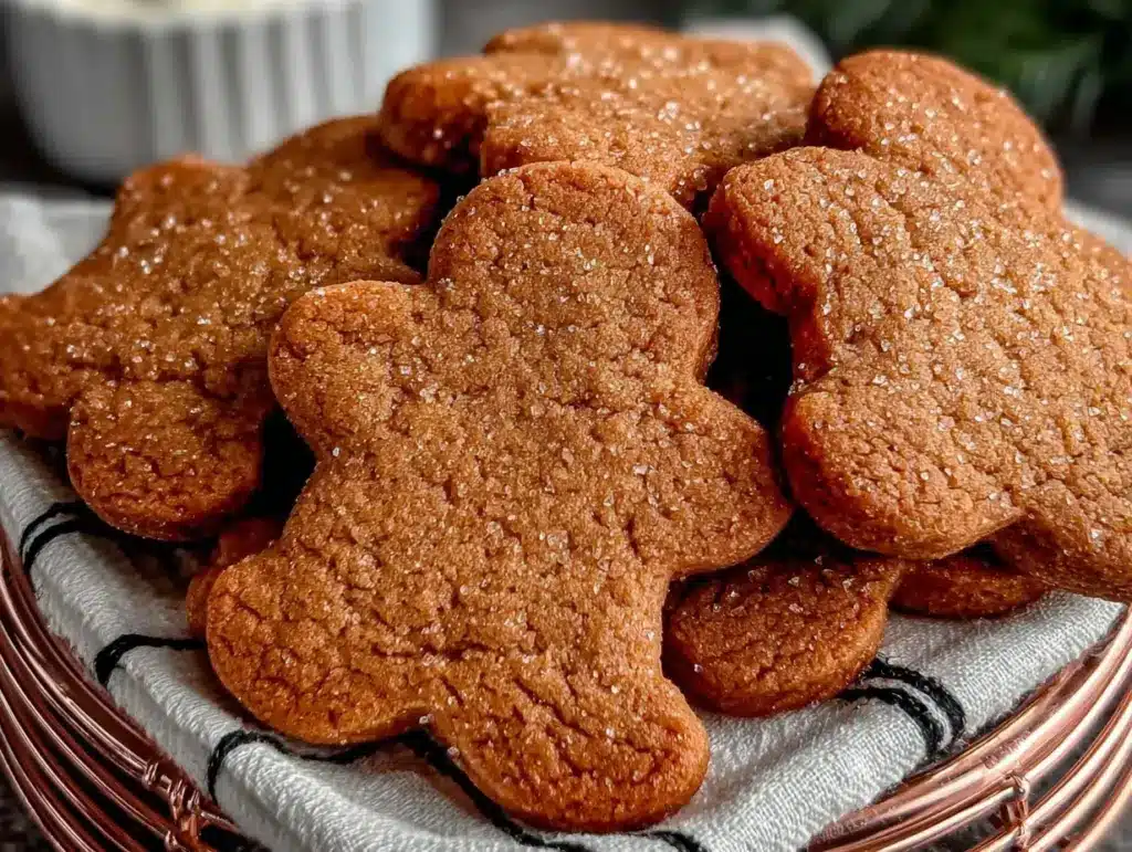 gluten-free gingerbread cookies - featured image