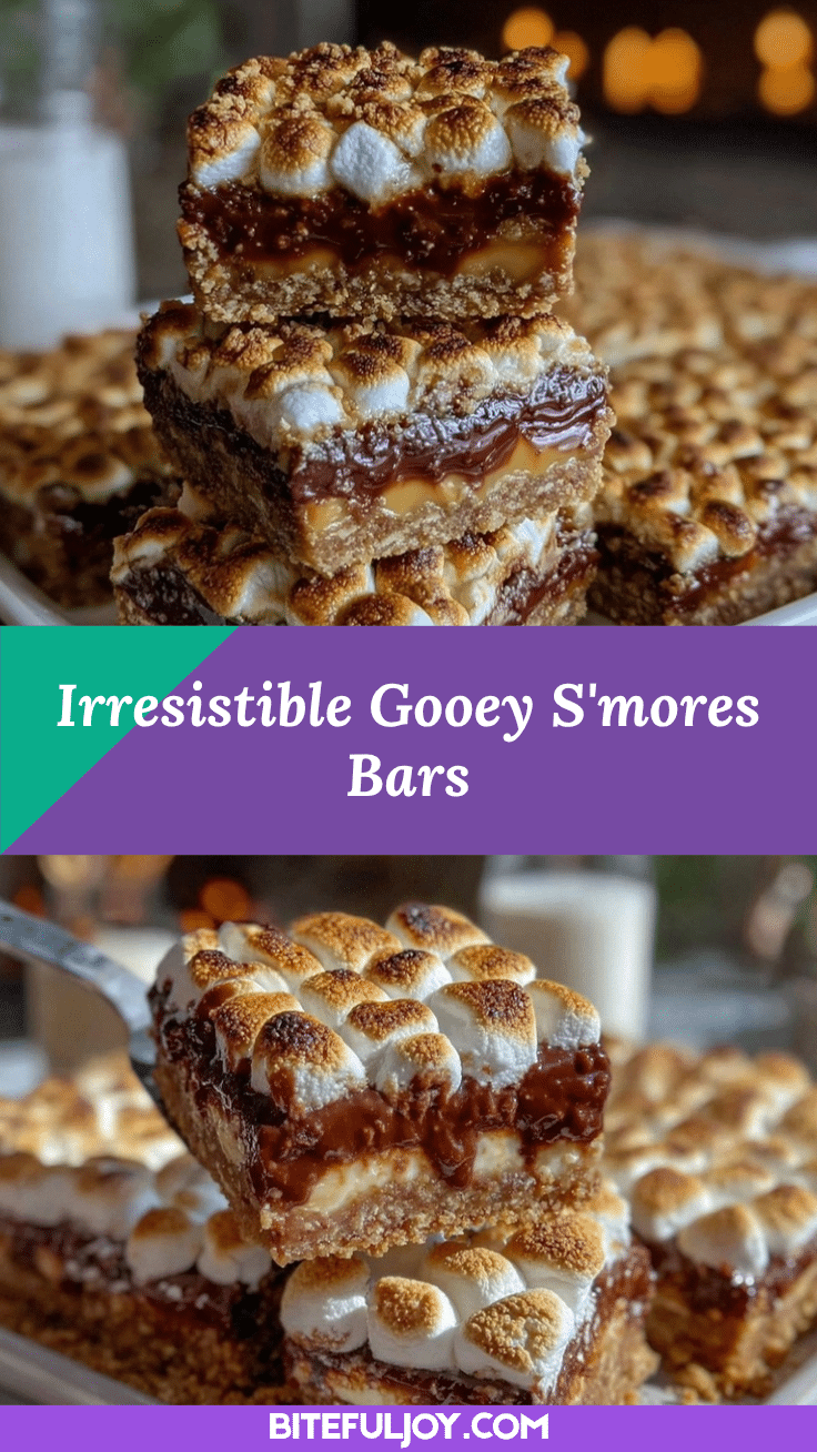 gooey smores bars recipe