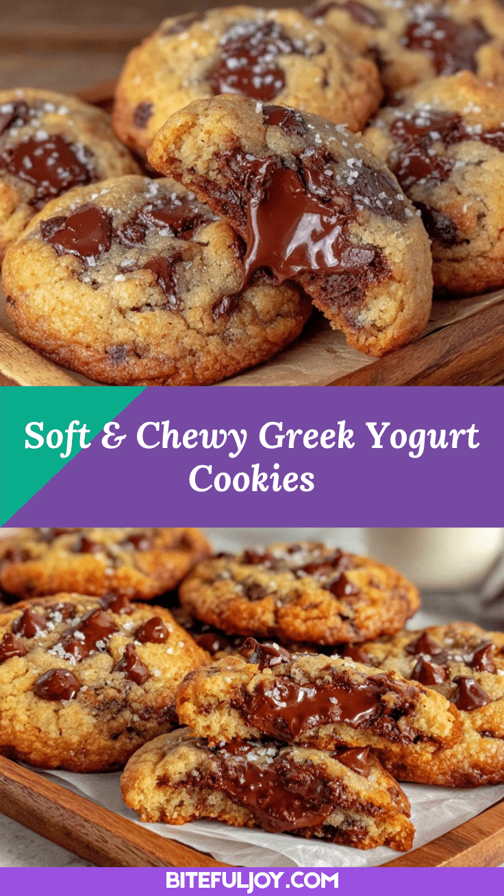 Greek Yogurt Chocolate Chip Cookies recipe