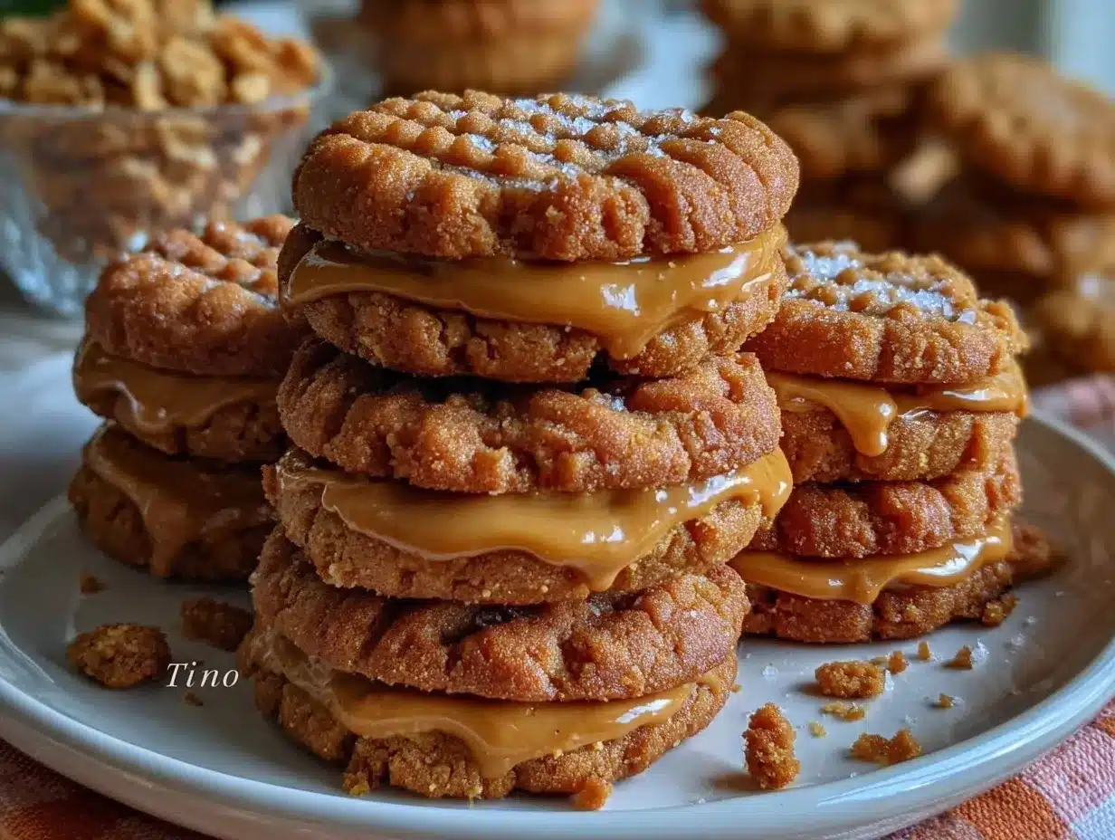 homemade Nutter Butter cookies preparation steps