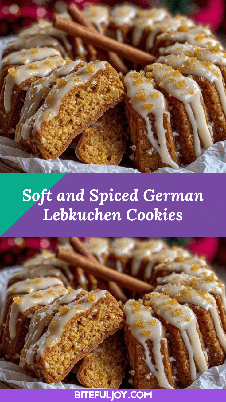 Lebkuchen German Christmas cookies recipe