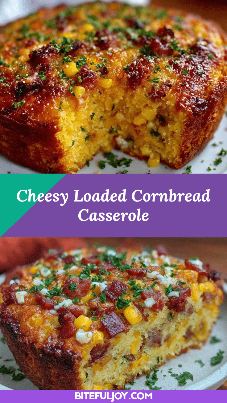 loaded cornbread casserole recipe