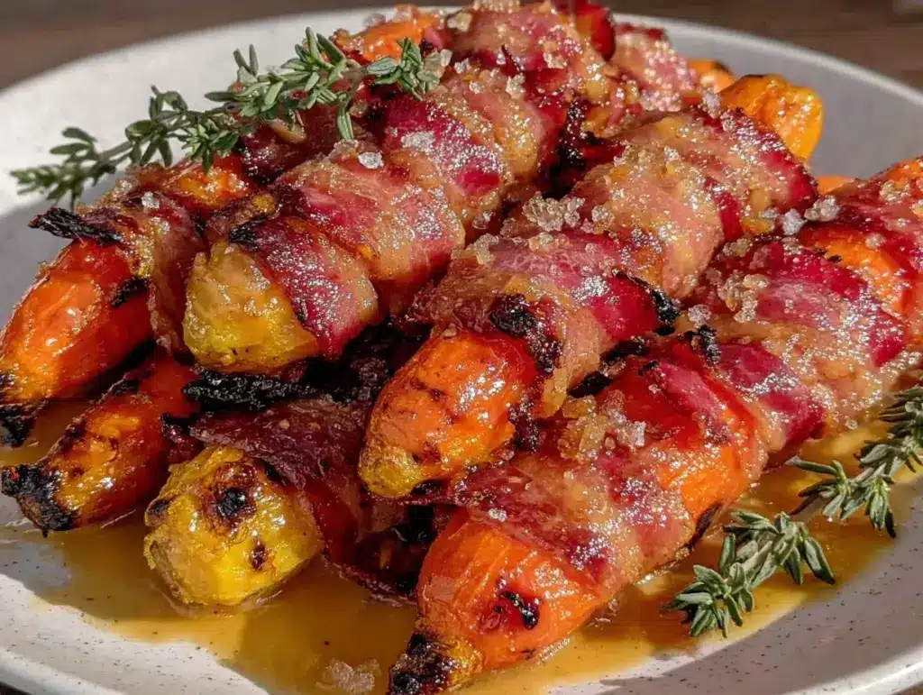 Maple Bacon Carrots - featured image