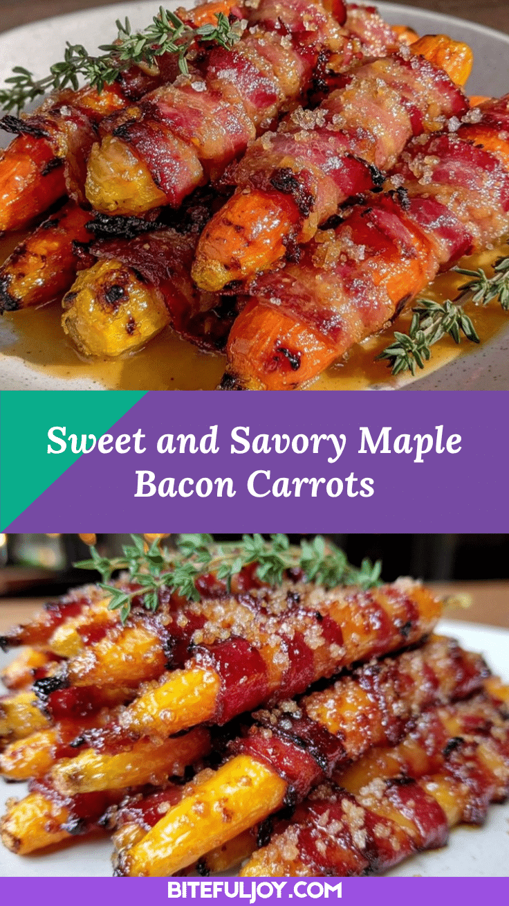 Maple Bacon Carrots recipe