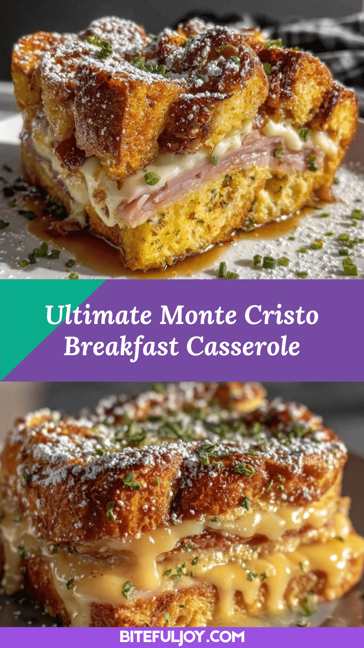 Monte Cristo breakfast casserole recipe