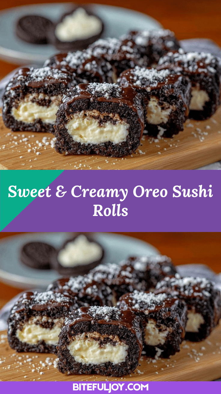 Oreo Sushi Rolls recipe