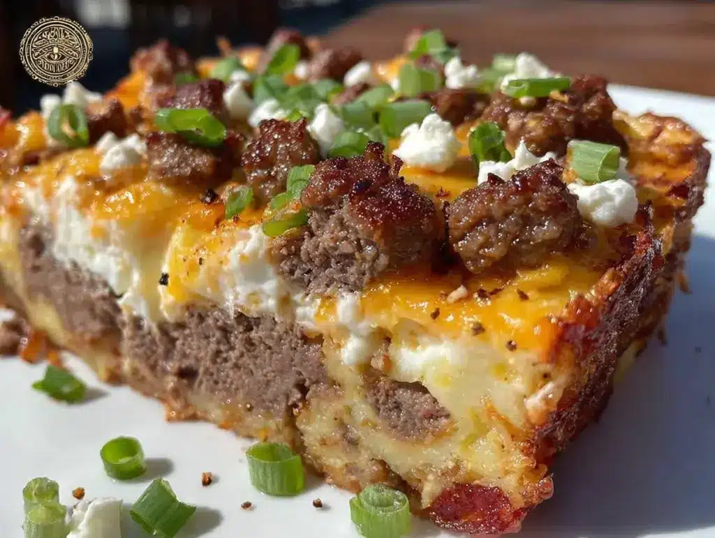 overnight breakfast casserole - featured image