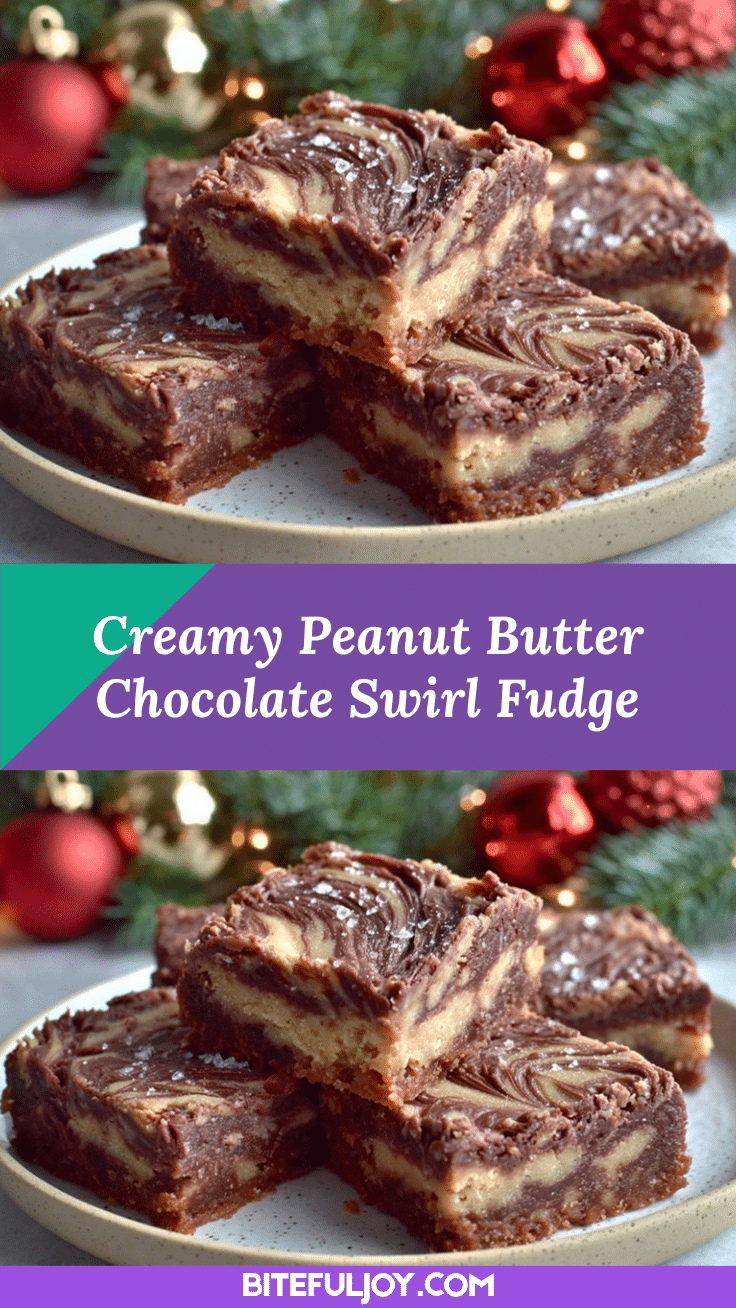 peanut butter chocolate swirl fudge recipe