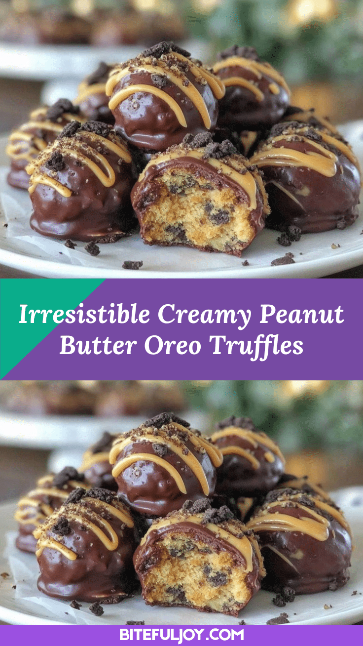 Peanut Butter Oreo Truffles recipe
