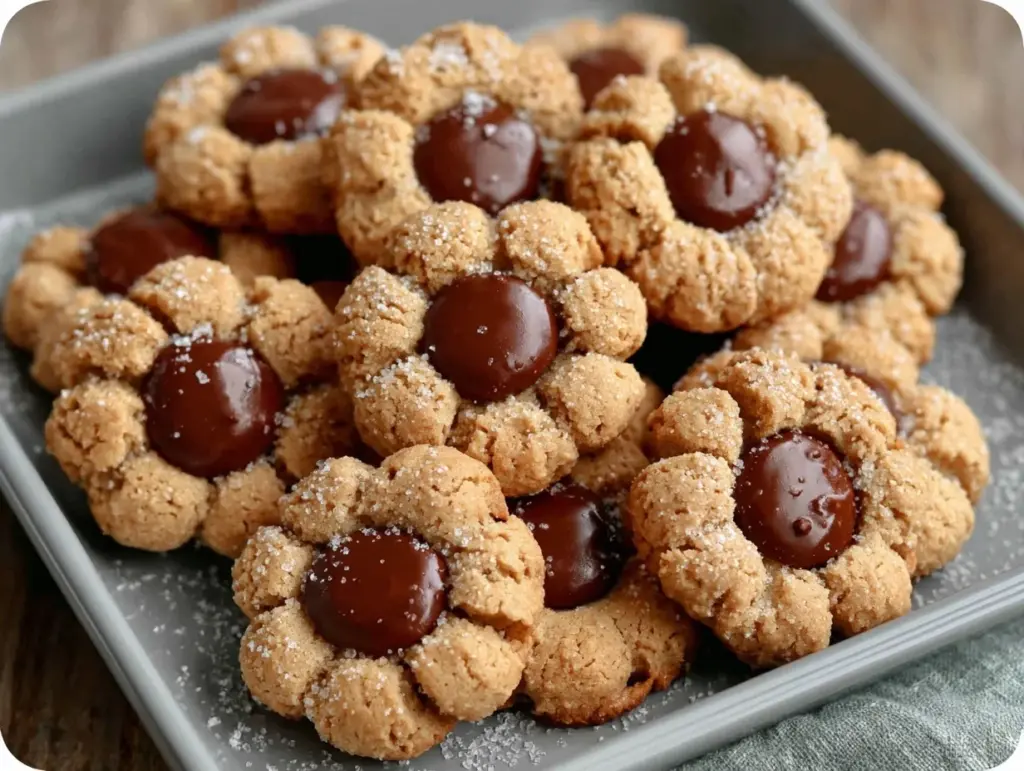 peanut butter paw print cookies - featured image