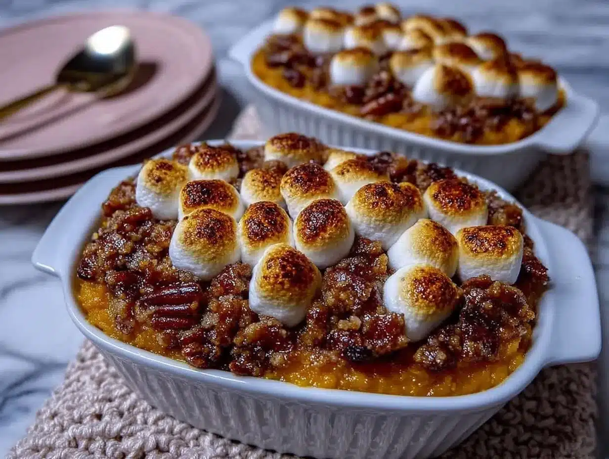 pecan sweet potato casserole preparation steps