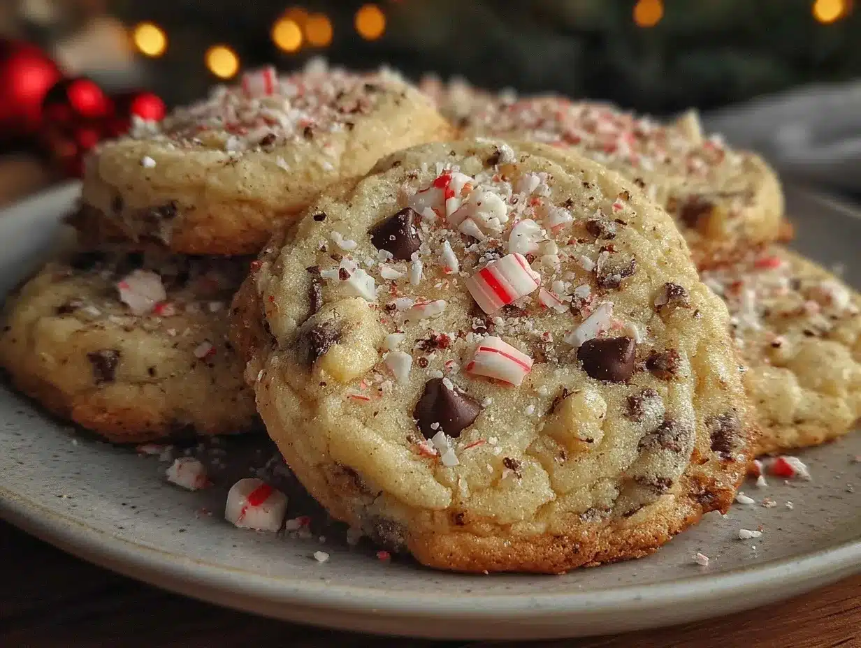 peppermint chocolate chip cookies preparation steps