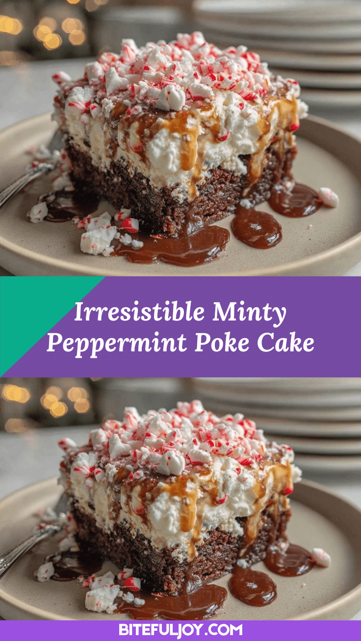 peppermint poke cake recipe