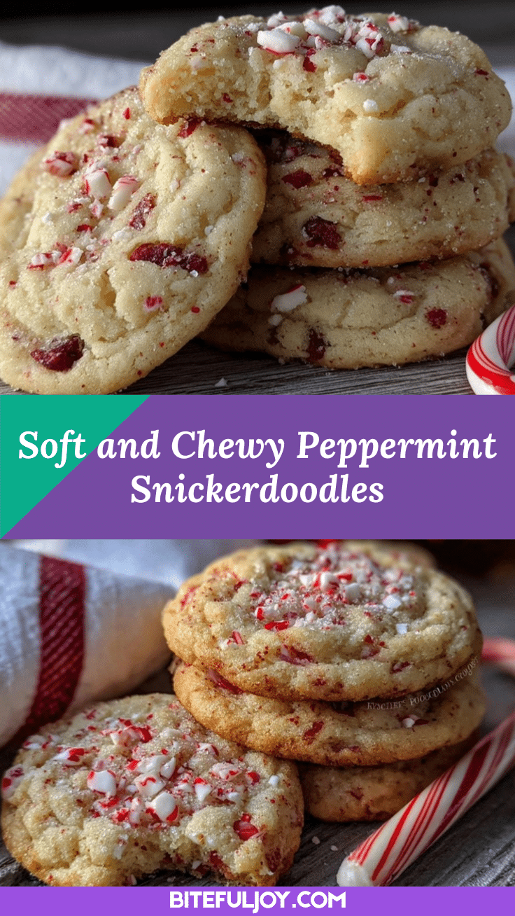 peppermint snickerdoodles recipe