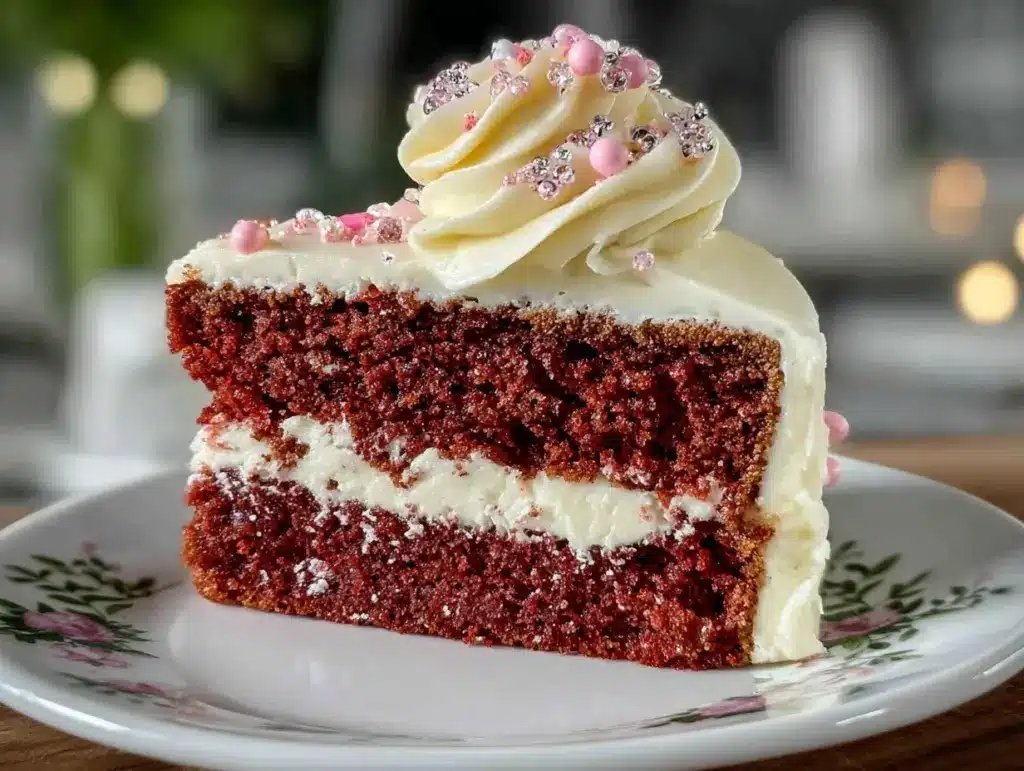 pink velvet cake - featured image