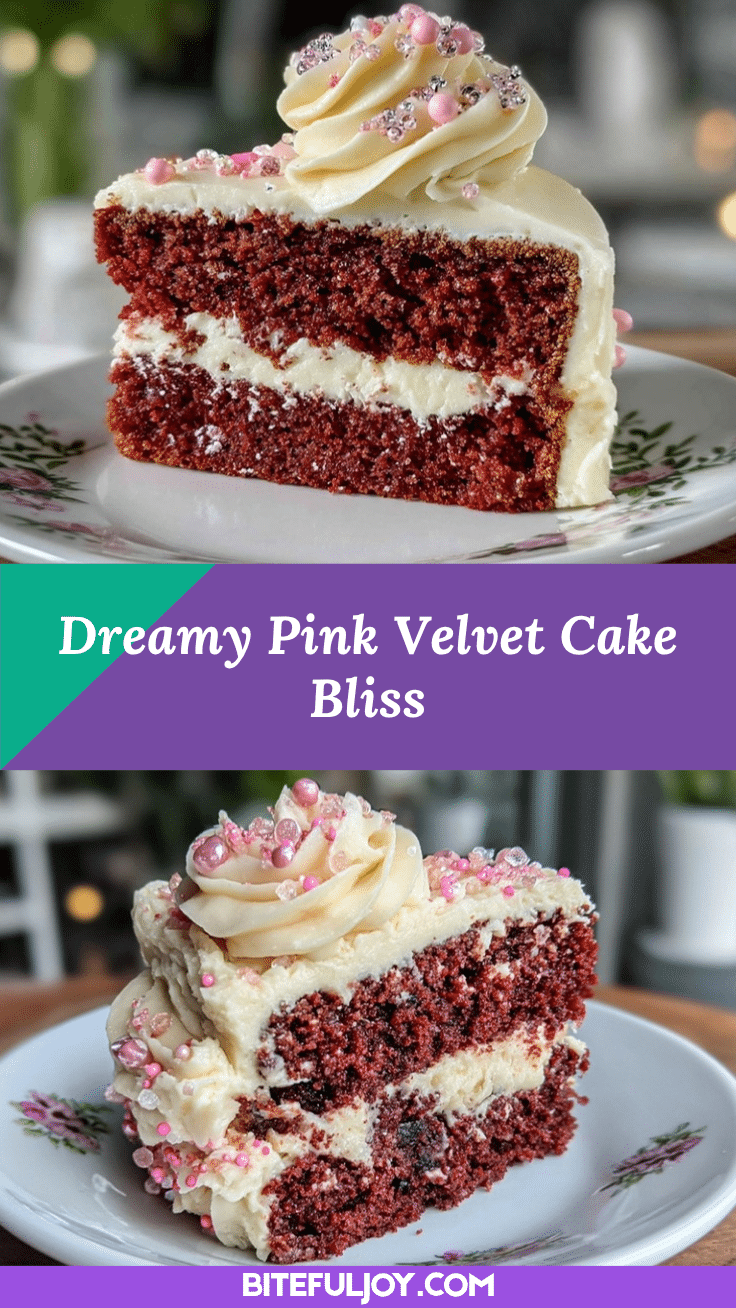pink velvet cake recipe