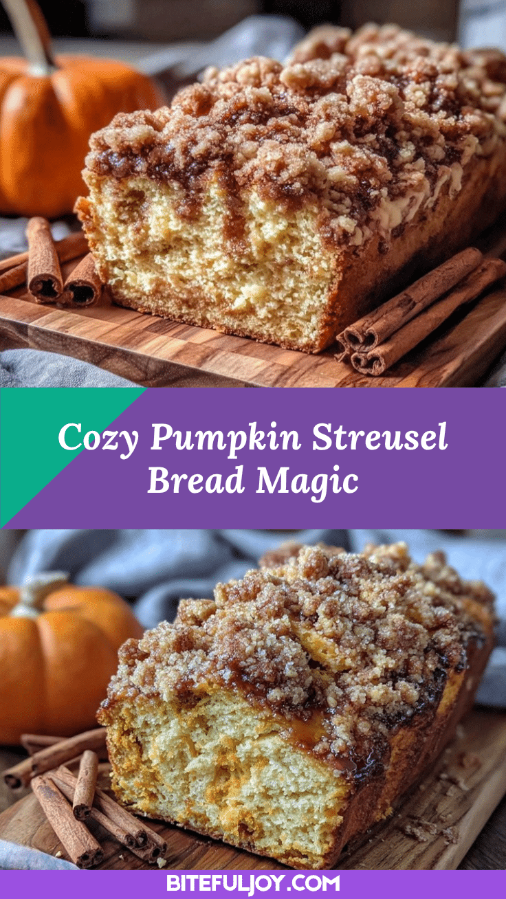 pumpkin streusel bread recipe