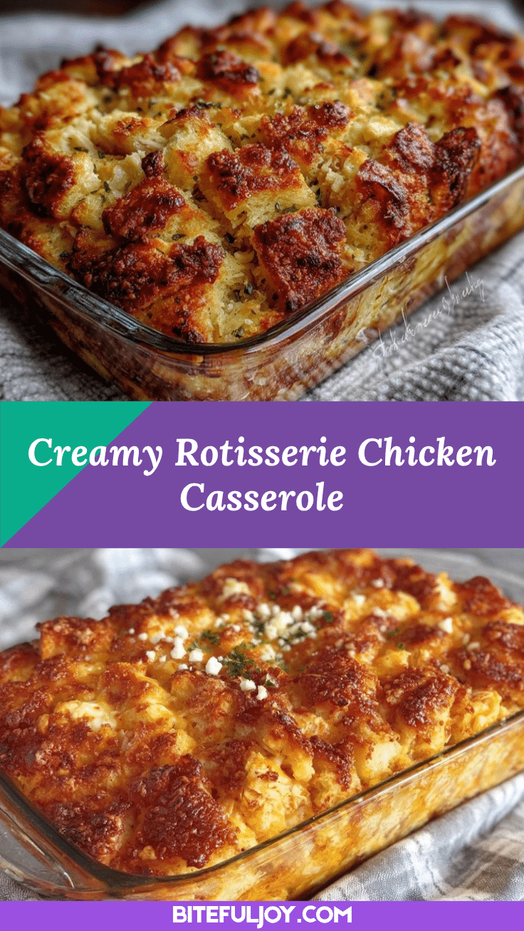 rotisserie chicken casserole recipe