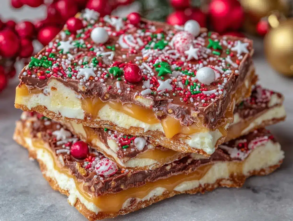 Saltine Toffee Bark preparation steps