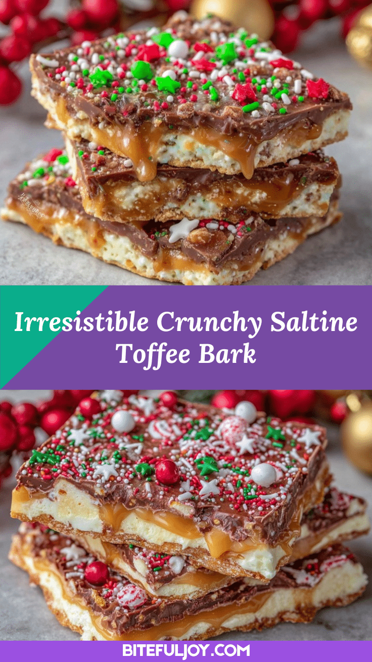 Saltine Toffee Bark recipe