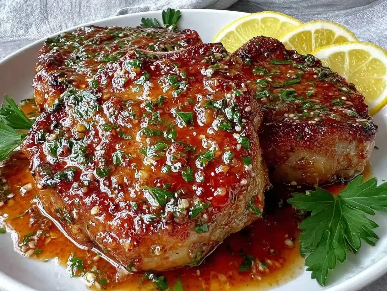 Savory Sicilian Pork Chops preparation steps