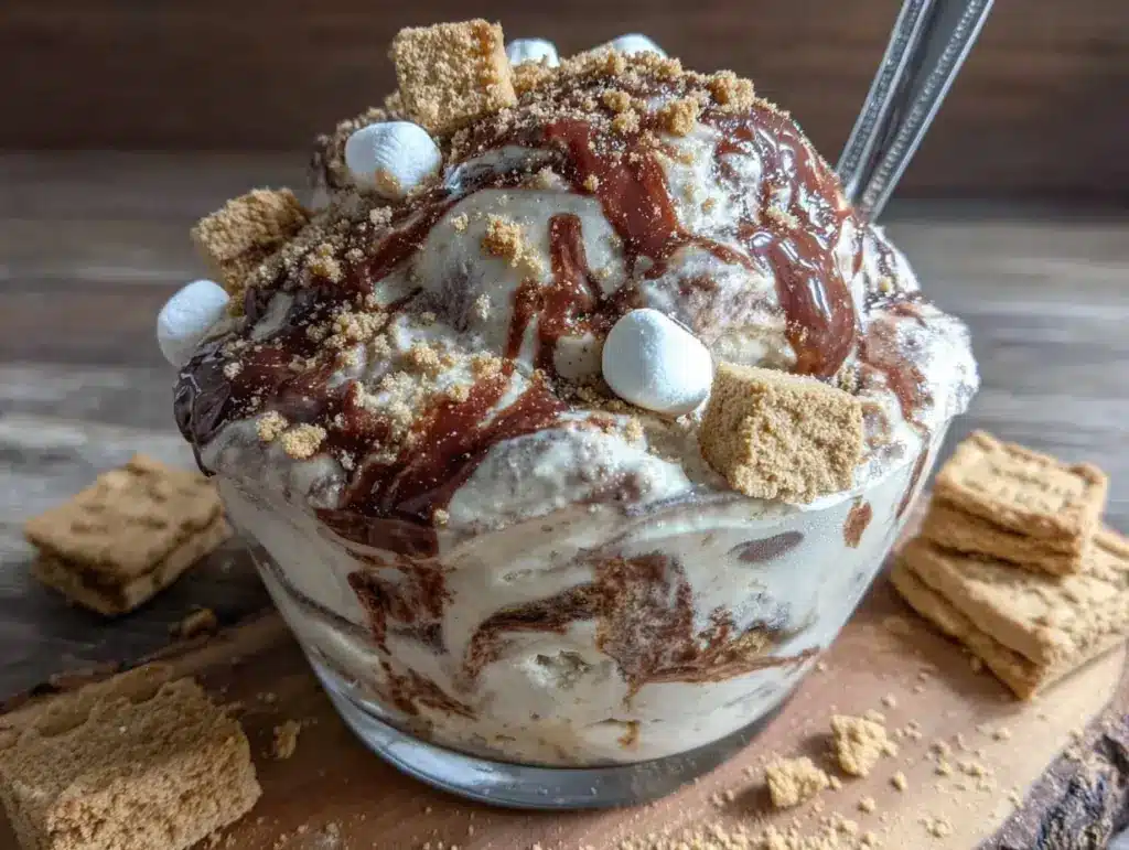 smores ice cream - featured image