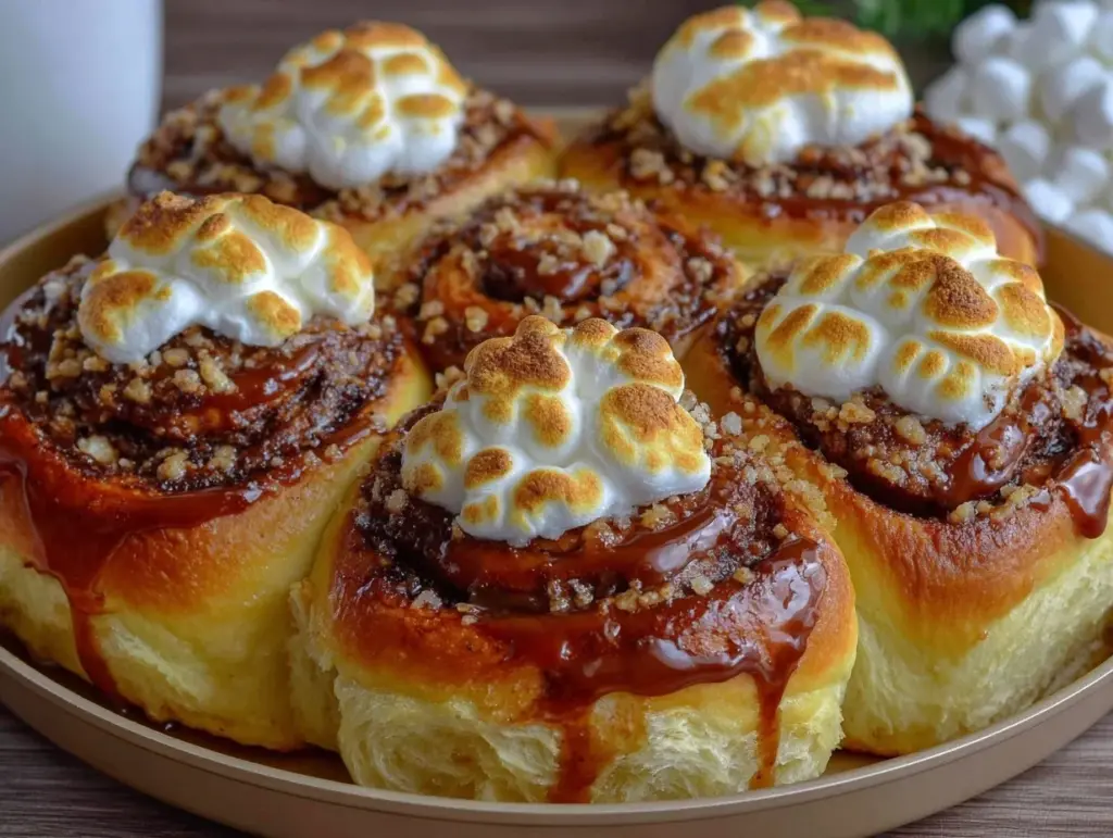 smores rolls - featured image