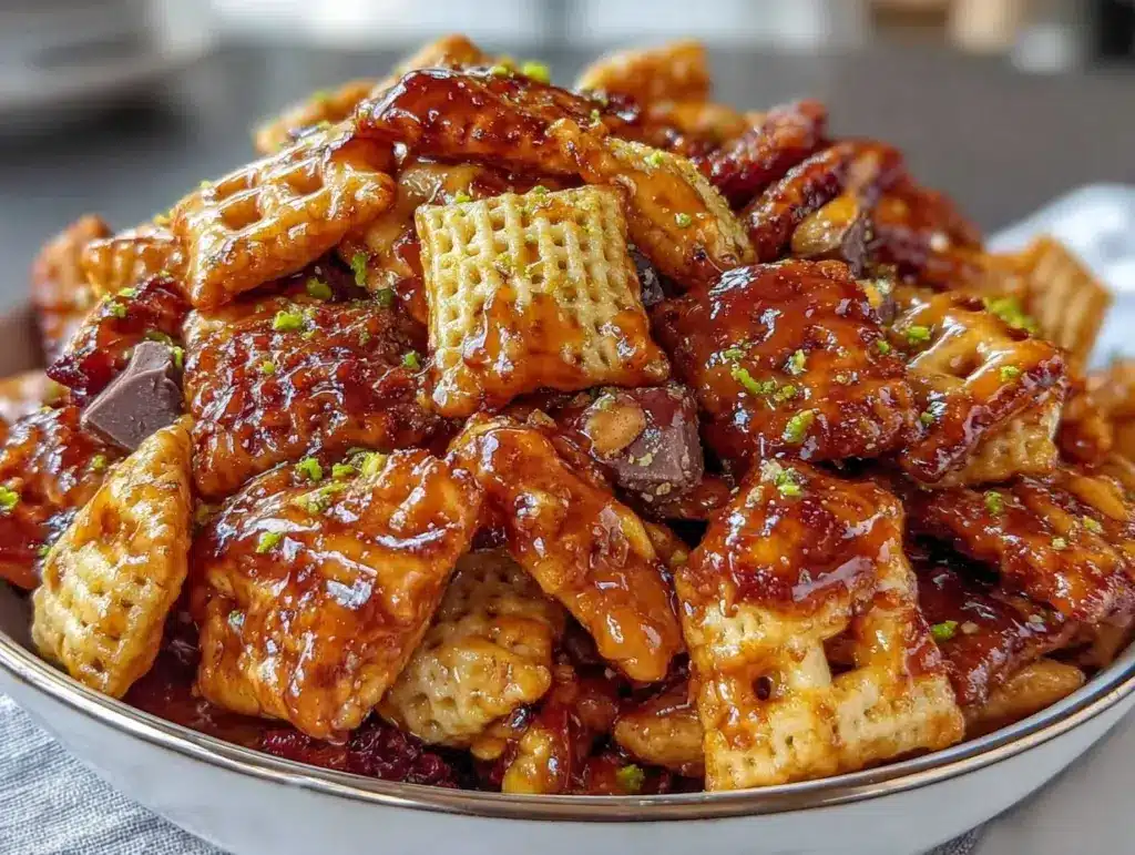 Toffee Chex Mix - featured image
