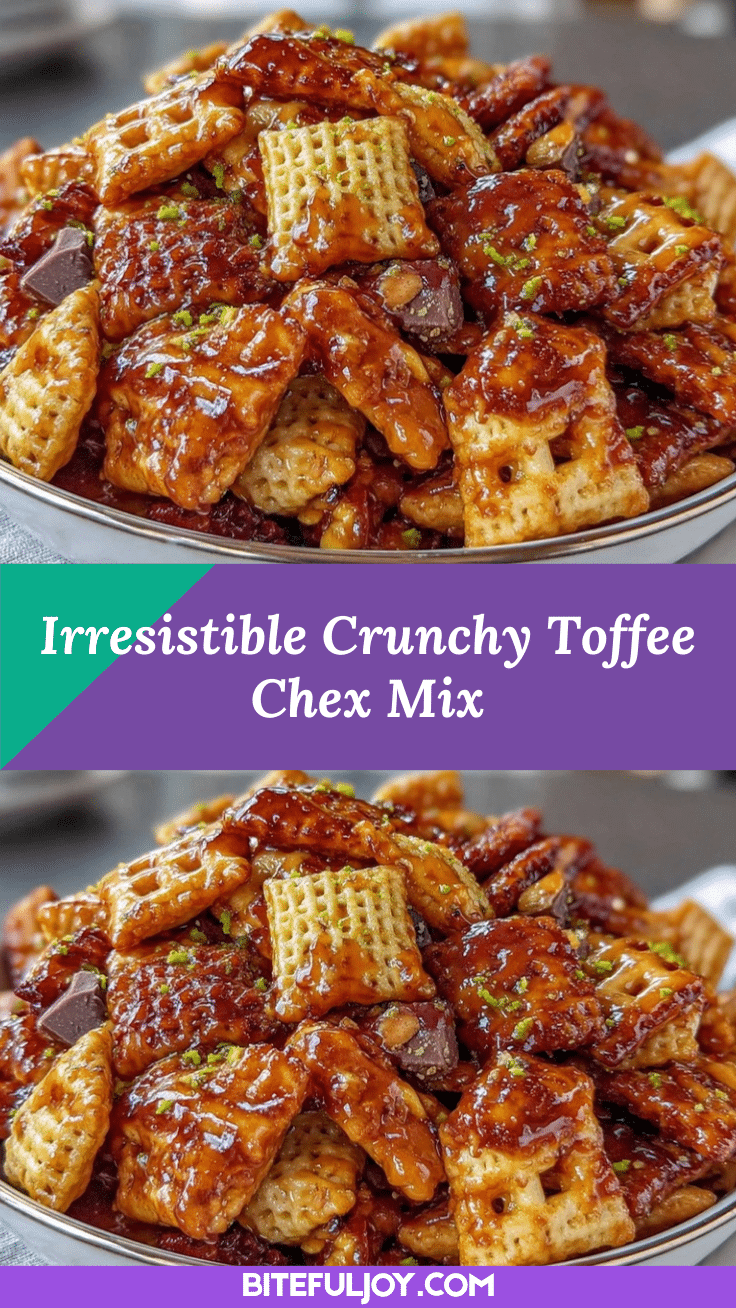 Toffee Chex Mix recipe