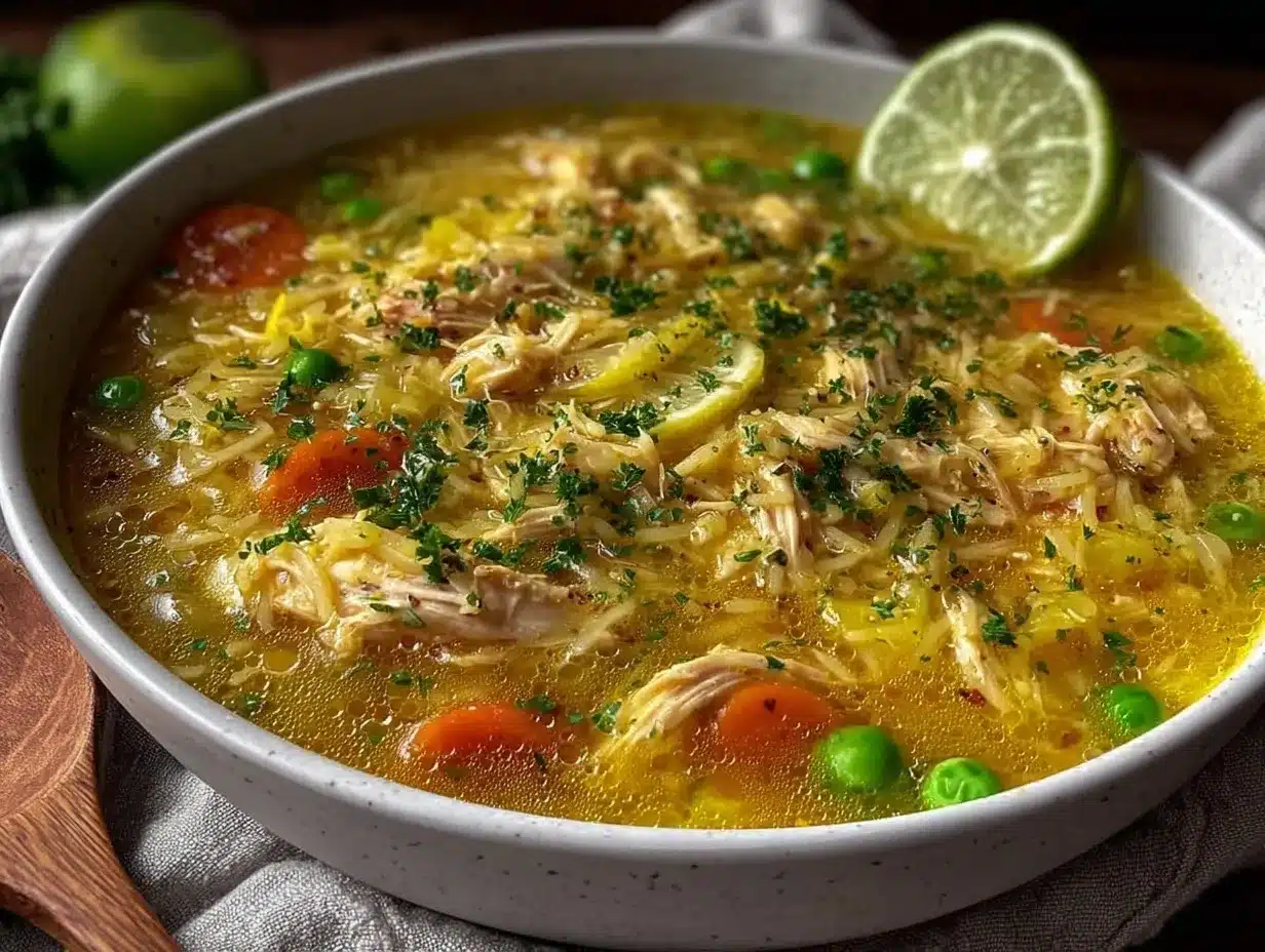 turmeric chicken soup preparation steps