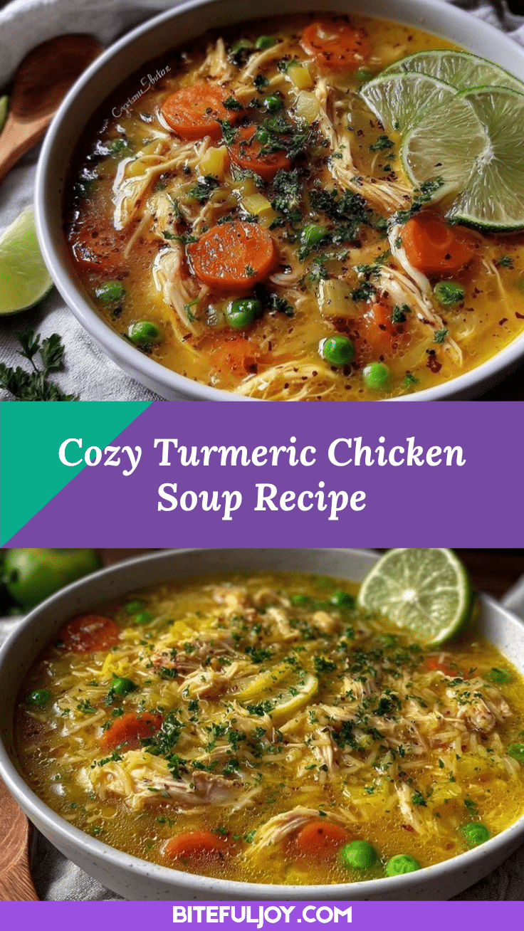turmeric chicken soup recipe