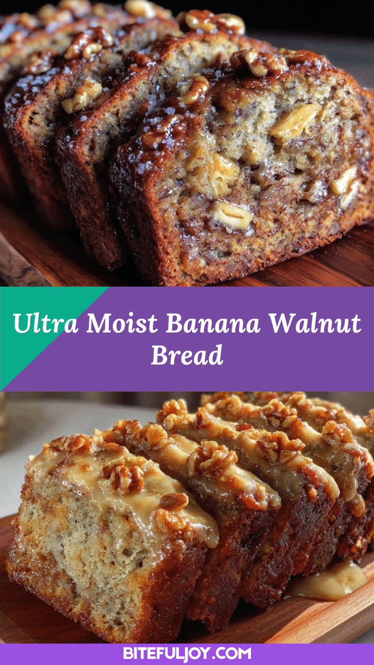 banana walnut bread recipe