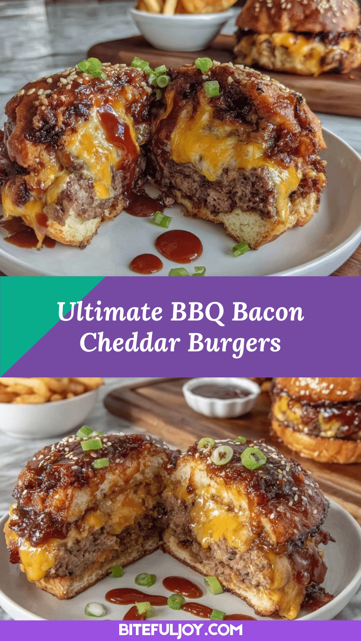 BBQ bacon cheddar stuffed burgers recipe