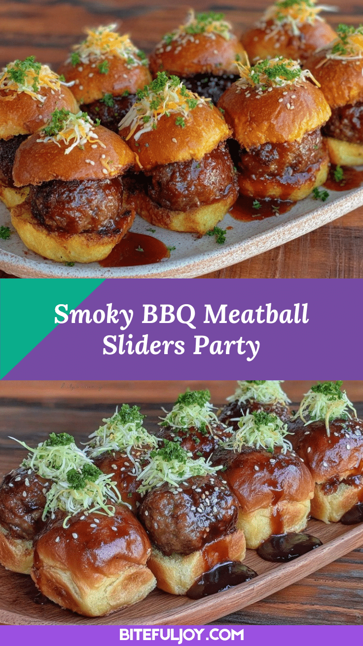 BBQ meatball sliders recipe