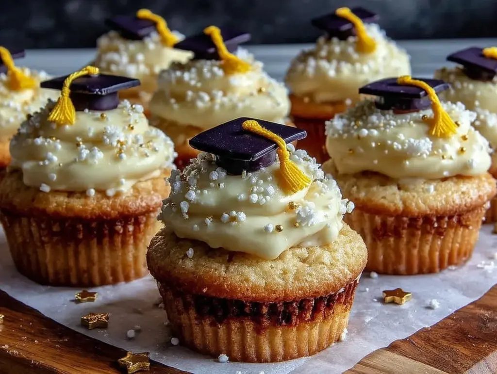 Cap and Gown Cupcakes - featured image