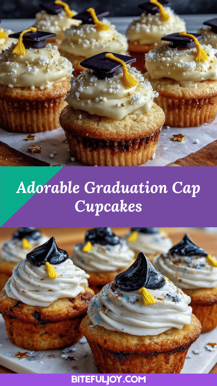 Cap and Gown Cupcakes recipe