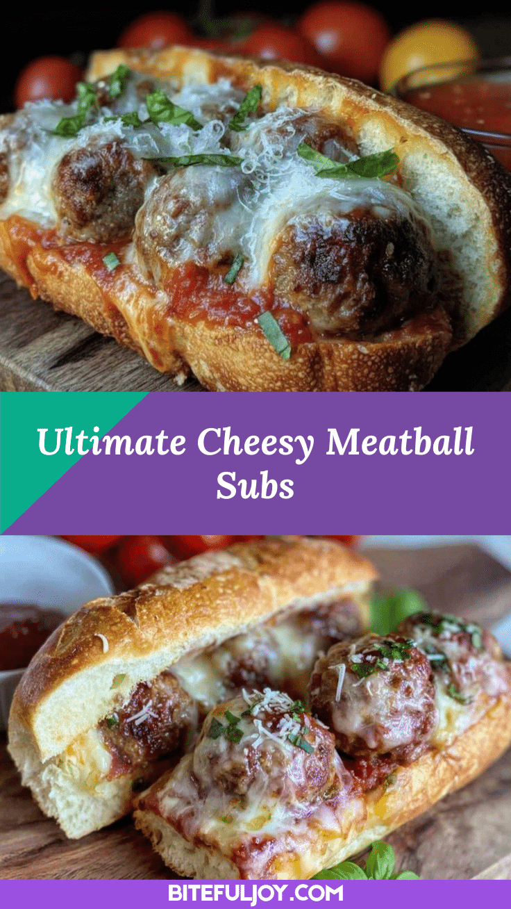 cheesy meatball sub recipe