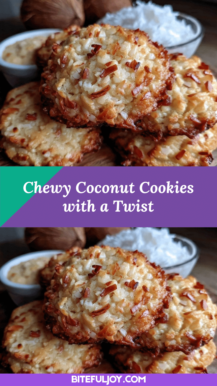 chewy coconut cookies recipe