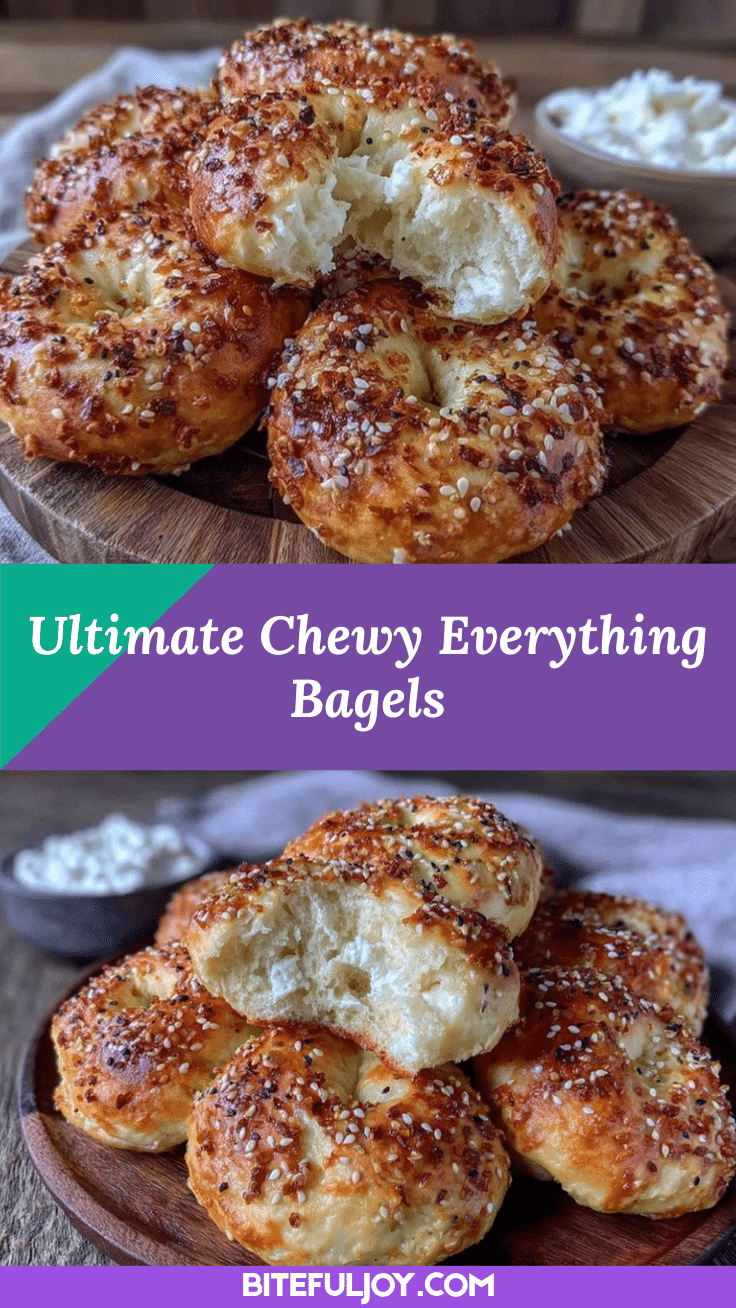 chewy homemade bagels recipe