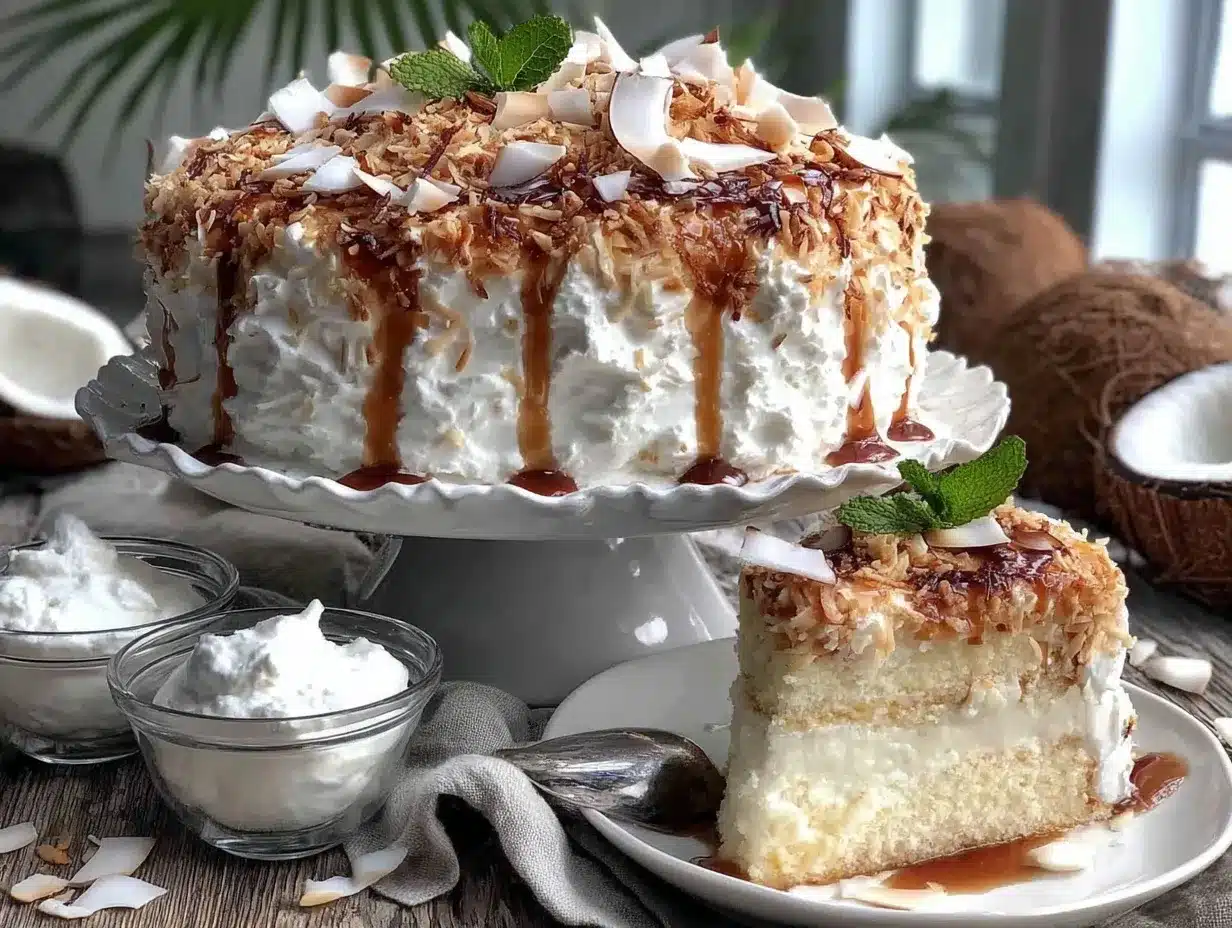coconut tres leches preparation steps