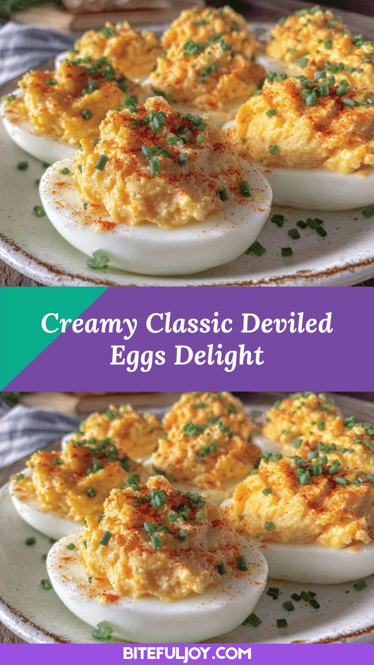 creamy classic deviled eggs recipe