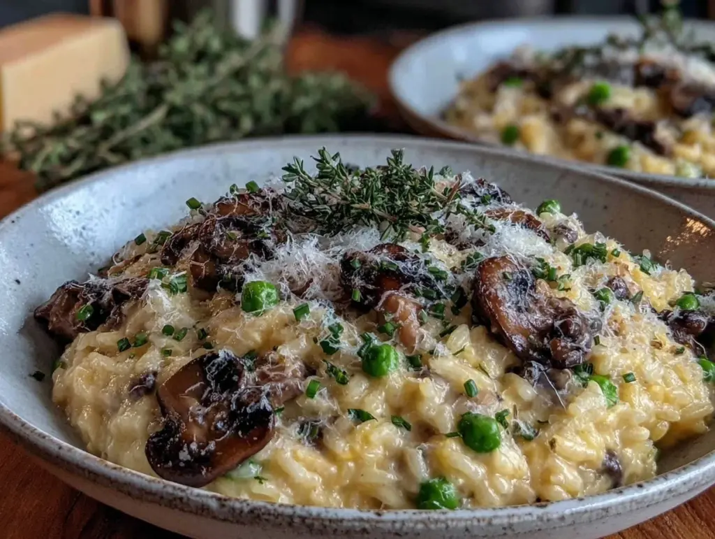 creamy cozy risotto - featured image