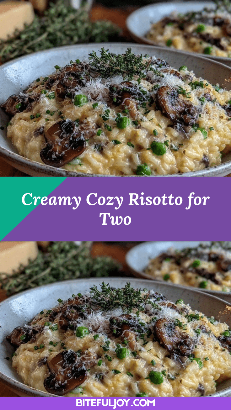 creamy cozy risotto recipe