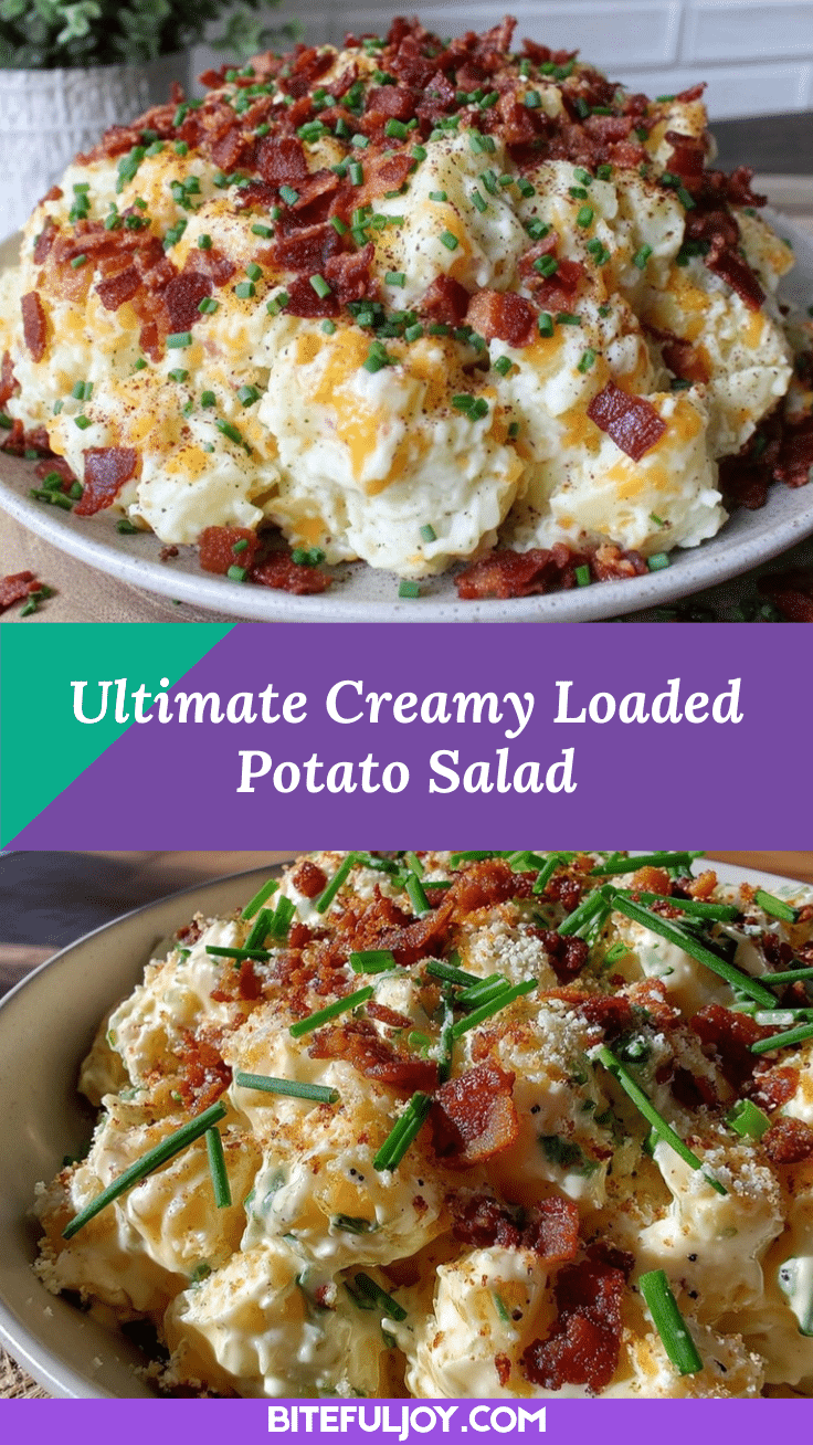 creamy loaded potato salad recipe